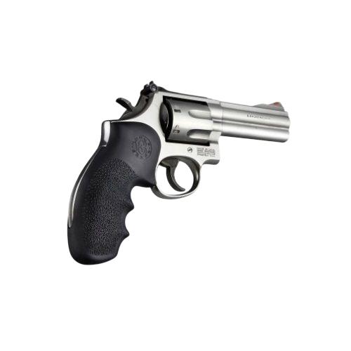 HOGUE GRIP 19000 S&amp;W K/L Round Butt Rubber