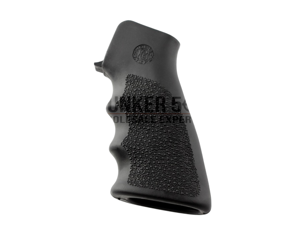 HOGUE GRIP 15000 AR-15/M-16 Rubber Grip with Finger Grooves BLACK