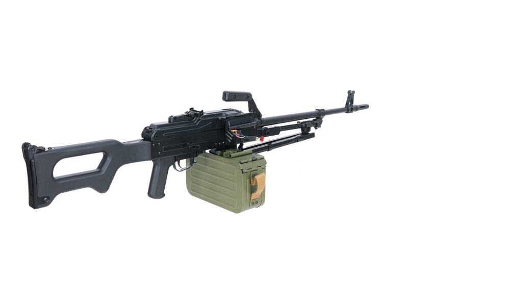 SPECNA ARMS x A&amp;K SA-PKM EDGE&trade; LMG Zwart