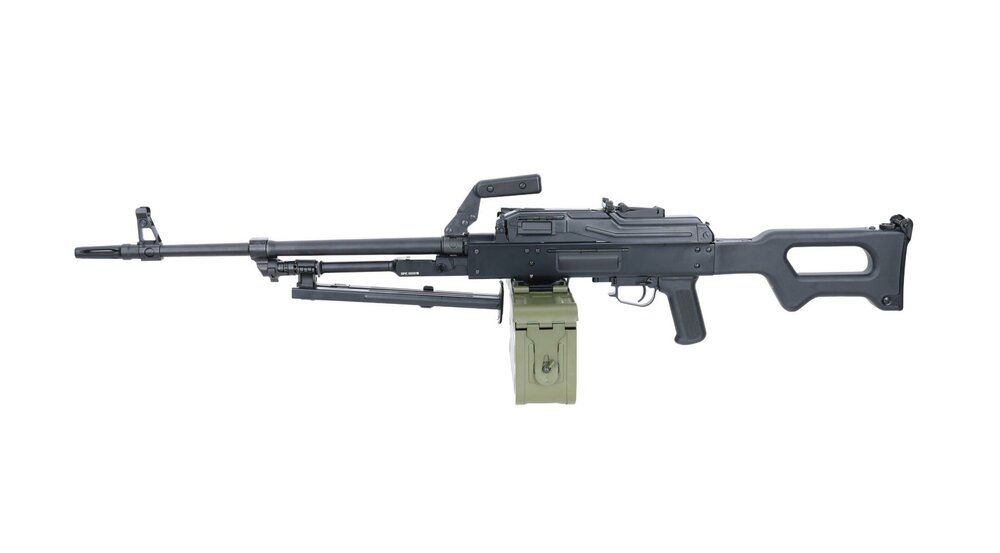 SPECNA ARMS x A&amp;K SA-PKM EDGE&trade; LMG Zwart