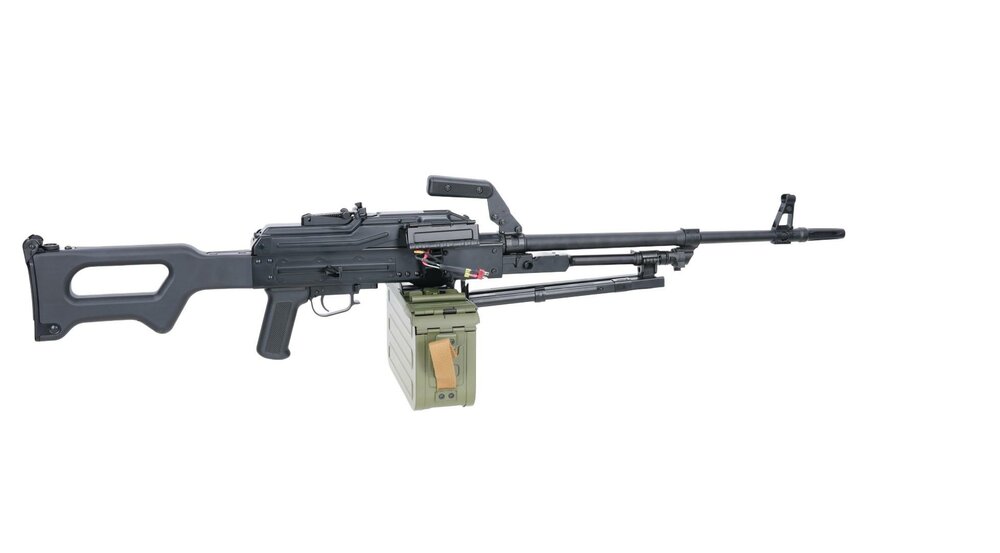 SPECNA ARMS x A&amp;K SA-PKM EDGE&trade; LMG Zwart