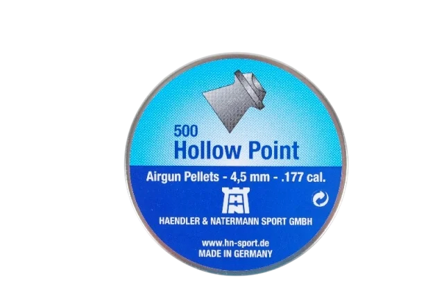 H&amp;N Hollow Point 4.5mm  .177cal  500 stuks
