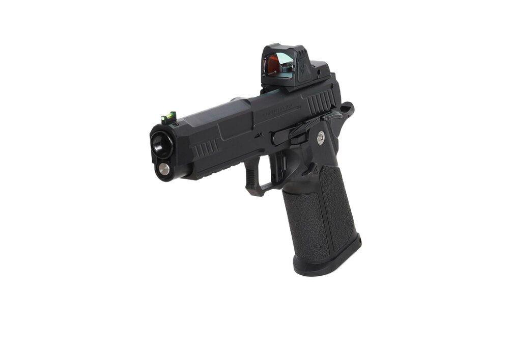 ARCTURUS Vanguard 5" Hi-Capa GBB Optics Ready met ARS-1 Red Dot &ndash; Zwart