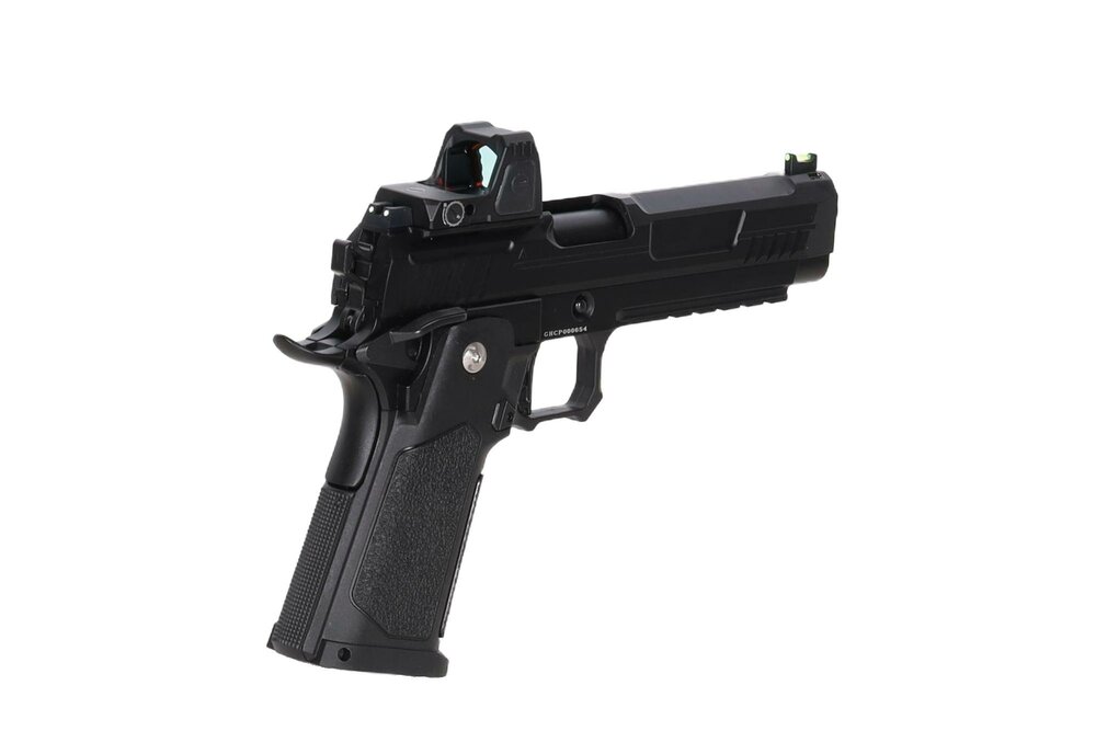 ARCTURUS Vanguard 5" Hi-Capa GBB Optics Ready met ARS-1 Red Dot &ndash; Zwart