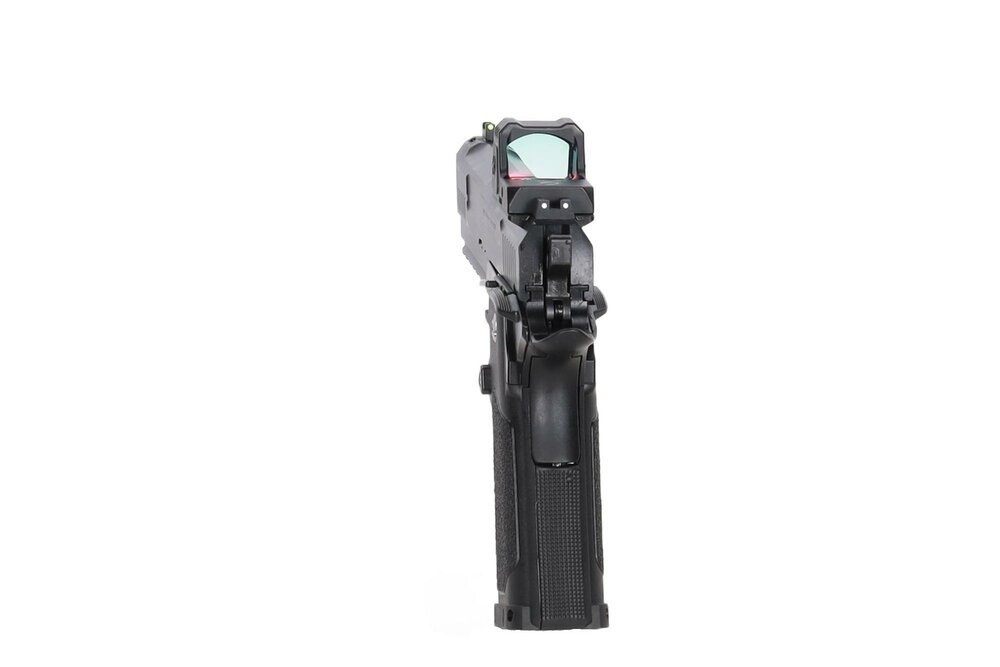 ARCTURUS Vanguard 5" Hi-Capa GBB Optics Ready met ARS-1 Red Dot &ndash; Zwart