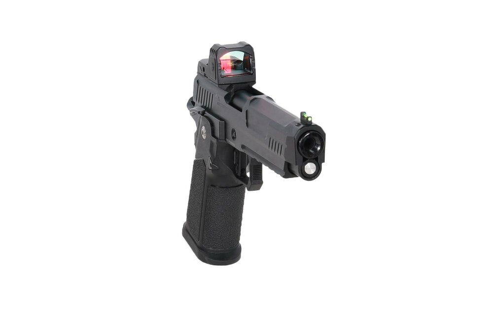 ARCTURUS Vanguard 5" Hi-Capa GBB Optics Ready met ARS-1 Red Dot &ndash; Zwart
