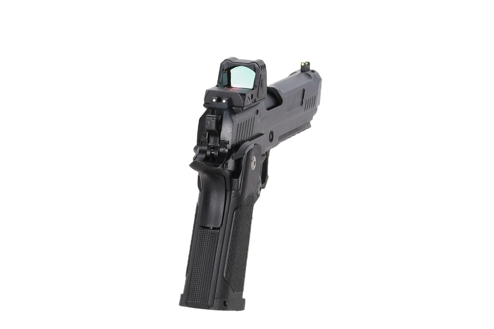ARCTURUS Vanguard 5" Hi-Capa GBB Optics Ready met ARS-1 Red Dot &ndash; Zwart