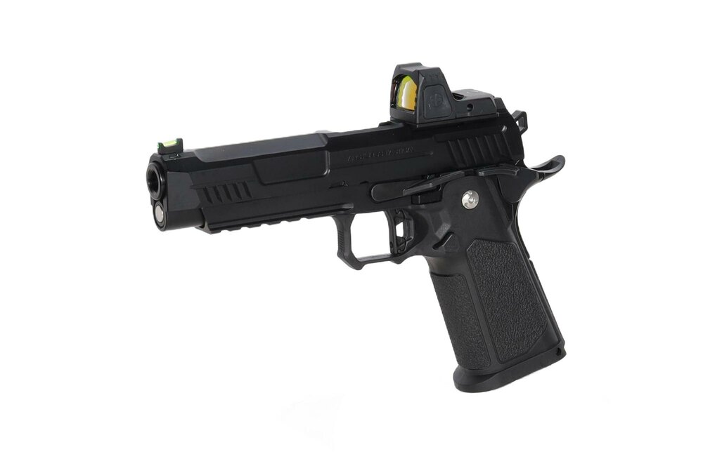 ARCTURUS Vanguard 5" Hi-Capa GBB Optics Ready met ARS-1 Red Dot &ndash; Zwart