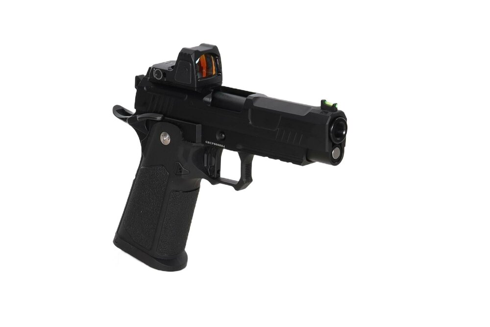 ARCTURUS Vanguard 4.3" Hi-Capa GBB Optics Ready with ARS-1 Red Dot &ndash; Black