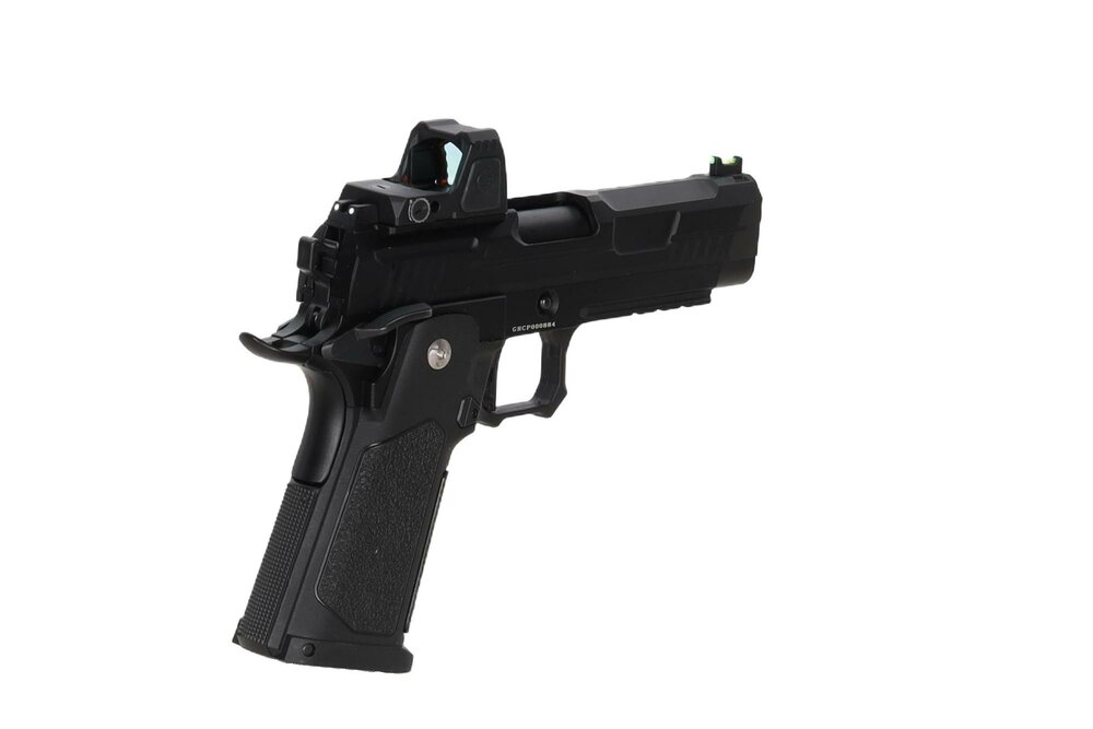 ARCTURUS Vanguard 4.3" Hi-Capa GBB Optics Ready with ARS-1 Red Dot &ndash; Black