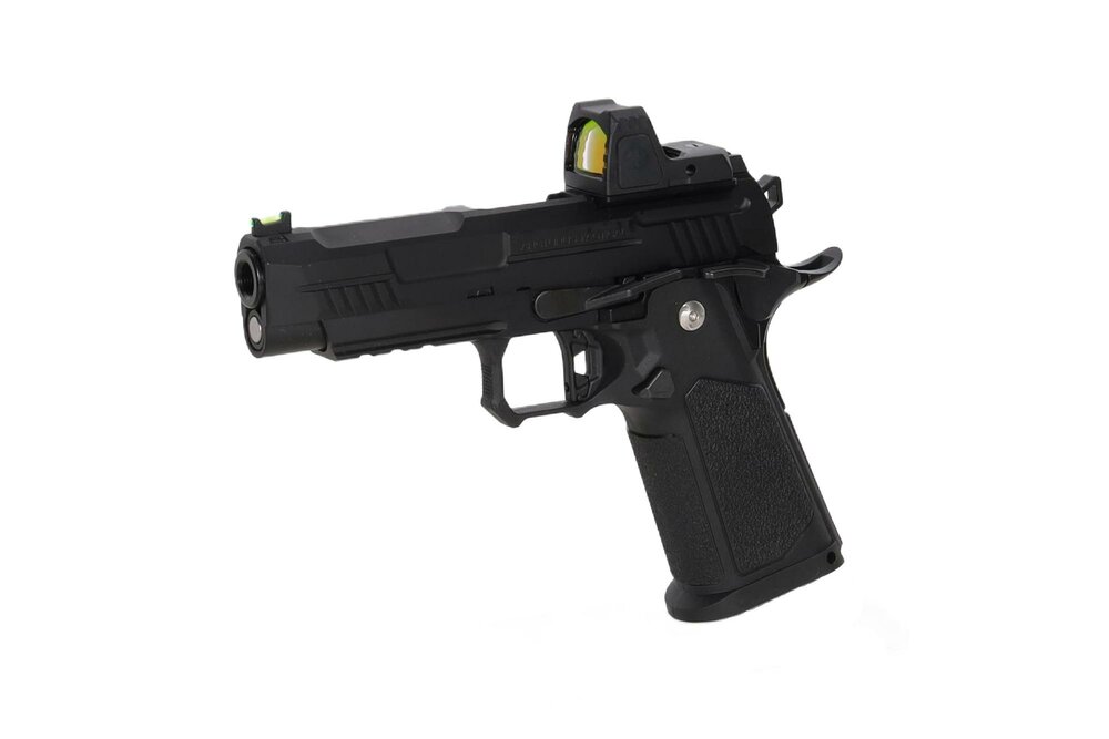 ARCTURUS Vanguard 4.3" Hi-Capa GBB Optics Ready with ARS-1 Red Dot &ndash; Black