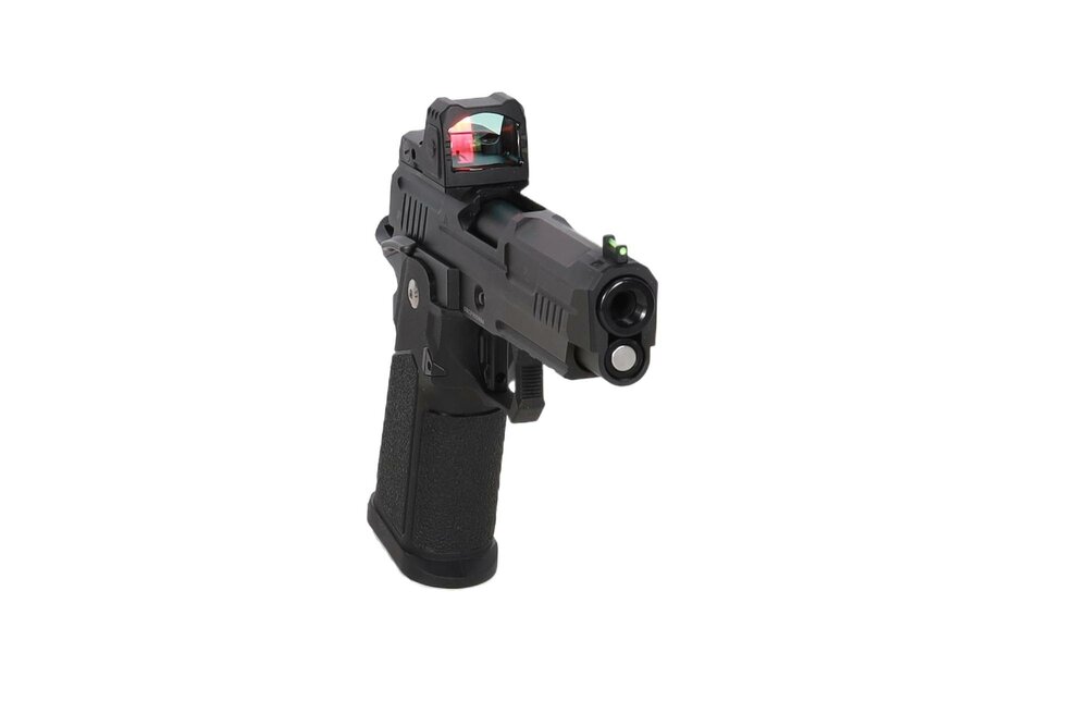 ARCTURUS Vanguard 4.3" Hi-Capa GBB Optics Ready with ARS-1 Red Dot &ndash; Black