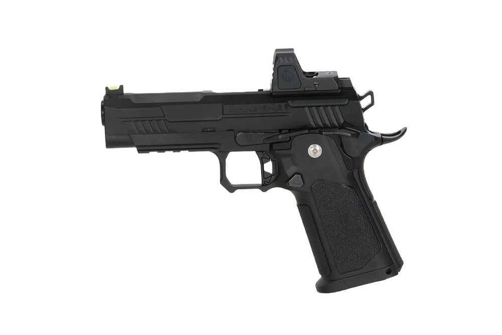 ARCTURUS Vanguard 4.3" Hi-Capa GBB Optics Ready with ARS-1 Red Dot &ndash; Black
