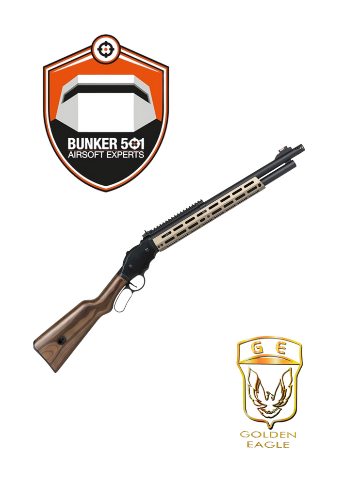 GOLDEN EAGLE Lever Action  Shotgun AT8703 Flat Dark Earth