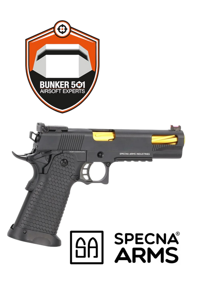 SPECNA ARMS SA-VGP07 VAPOR&trade;  Zwart/Goud