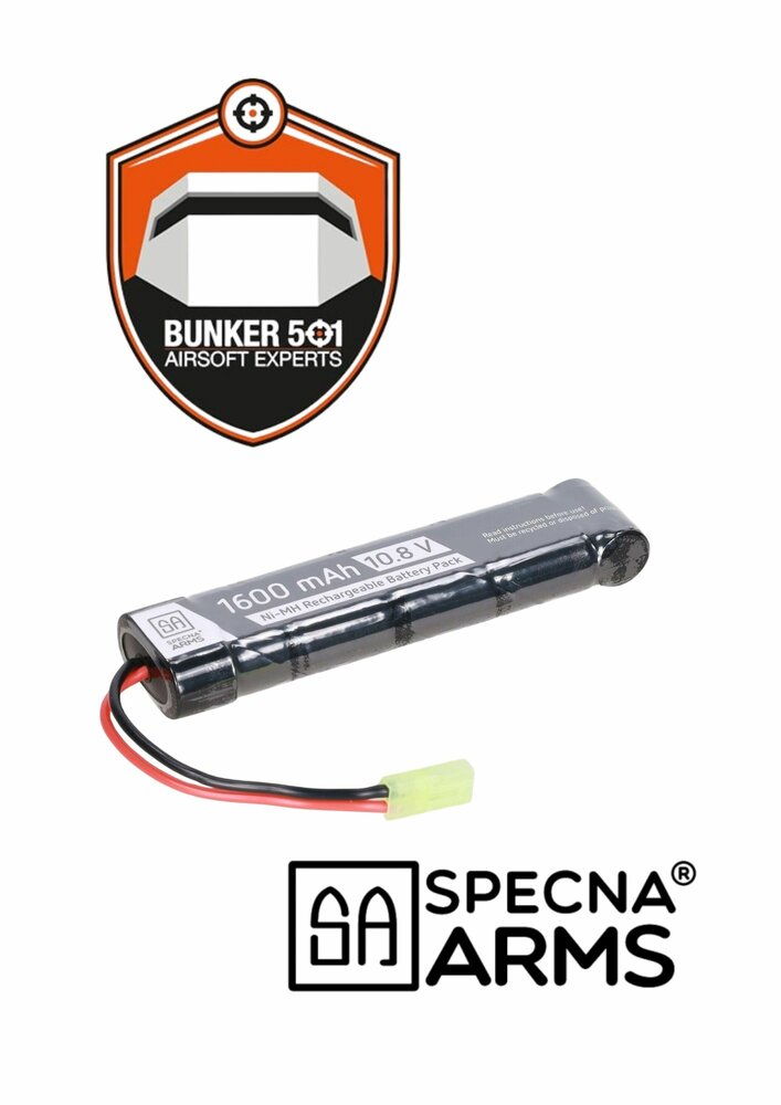 SPECNA ARMS 10.8V 1600mAh NiMH battery mini tamiya