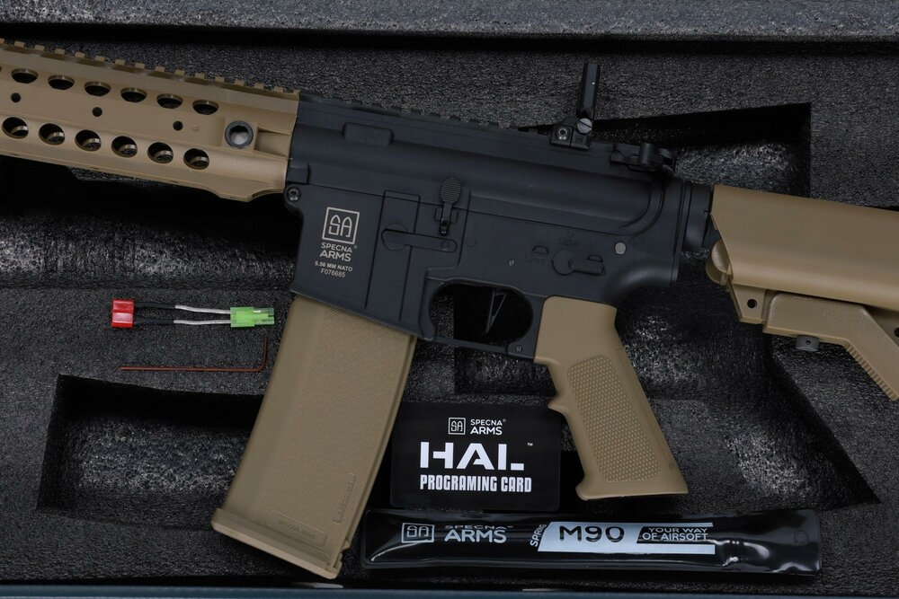 Specna Arms SA-F01 FLEX&trade; Gen.2 HAL ETU&trade; Half-Tan airsoft Carbine