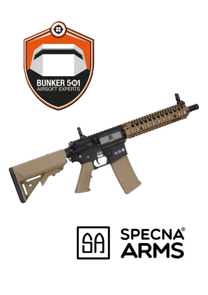 SPECNA ARMS DANIEL DEFENSE MK18 SA-E19 EDGE&trade; HAL2 Chaos Bronze 