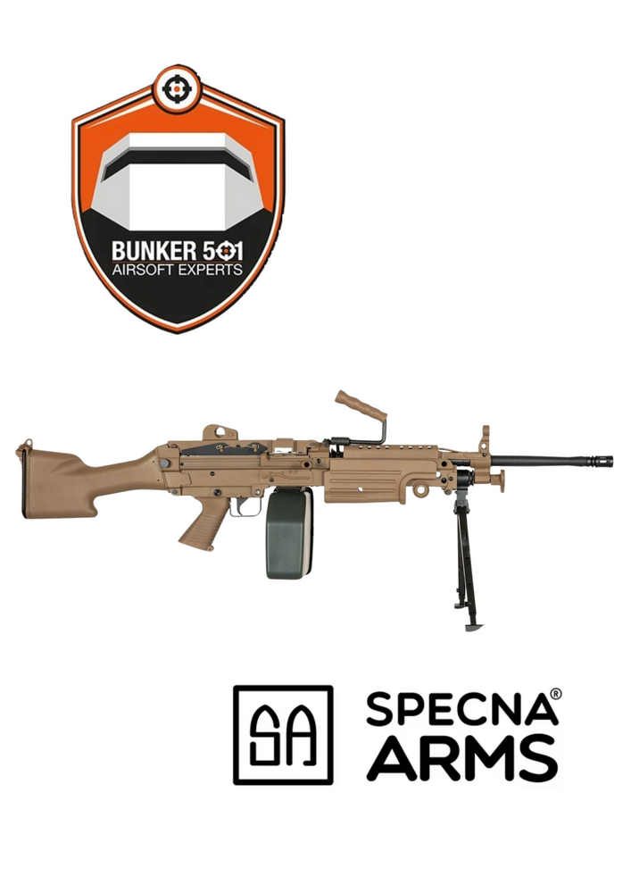 SPECNA ARMS SA-249 MK2 CORE&trade; Machine Gun  - Tan