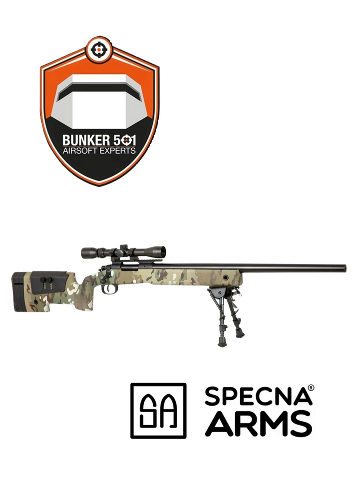 SPECNA ARMS SA-S02 CORE&trade;  with Scope and Bipod - MC