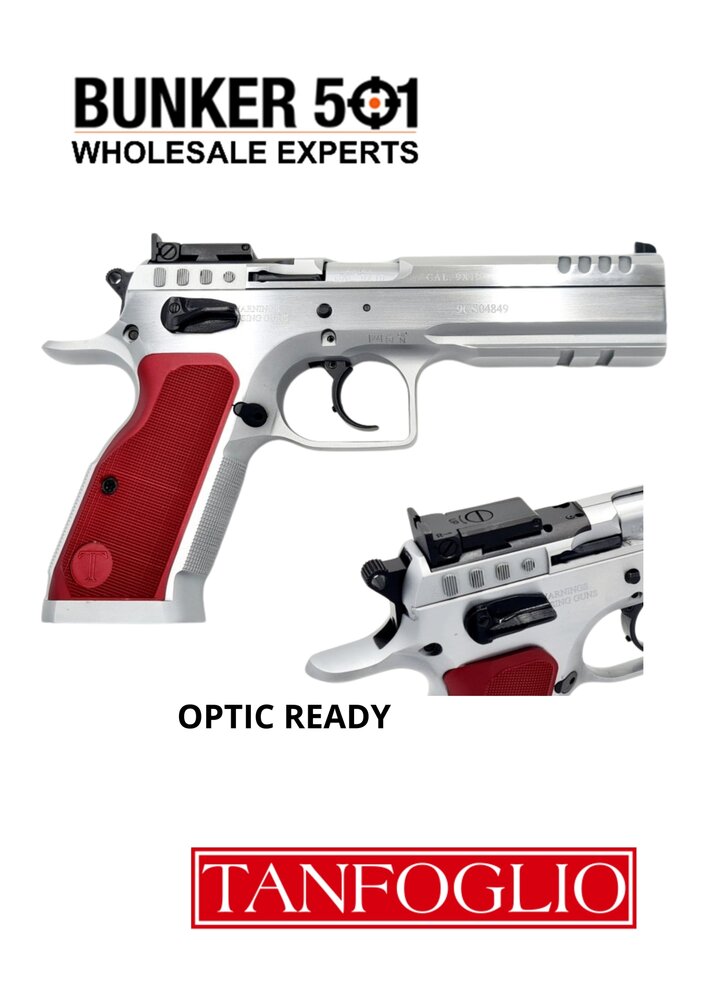 TANFOGLIO STOCK III PRO Optic Ready 