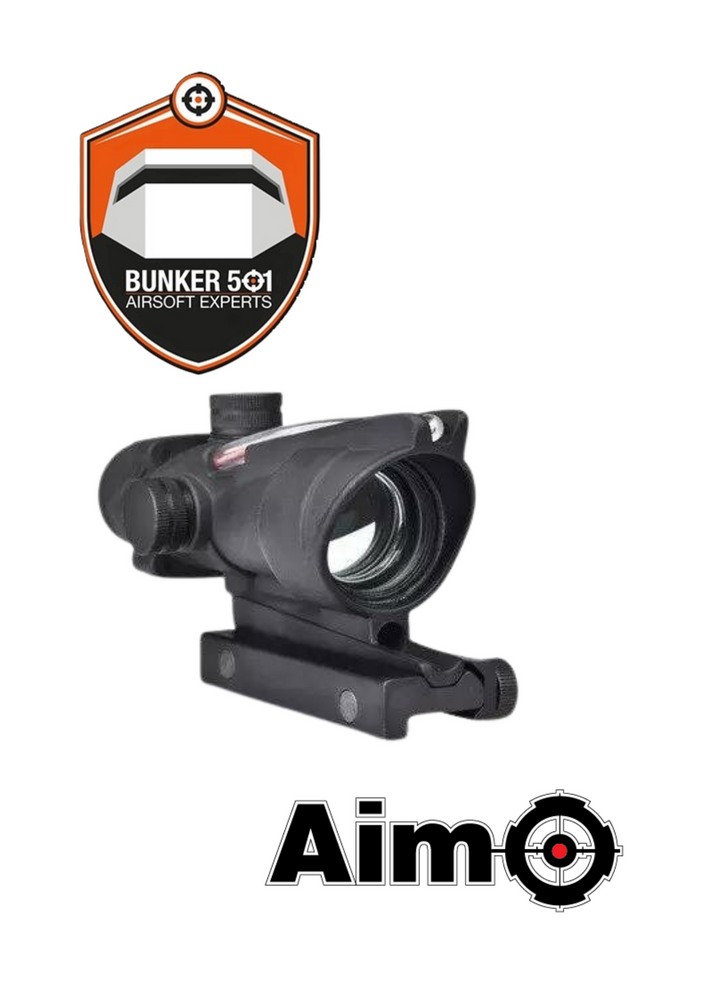 AIM-O 4X32C ACOG (Fibre Optics Illumination) Replica - Black
