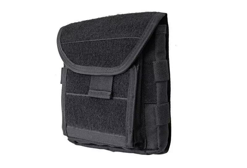 Administration panel with map pouch &ndash; BLACK