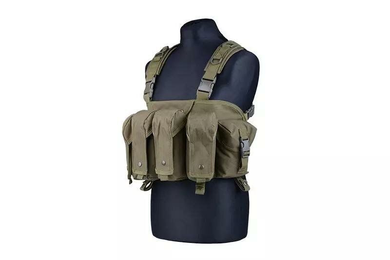 Commando Chest Tactical Vest &ndash; Olive Drab