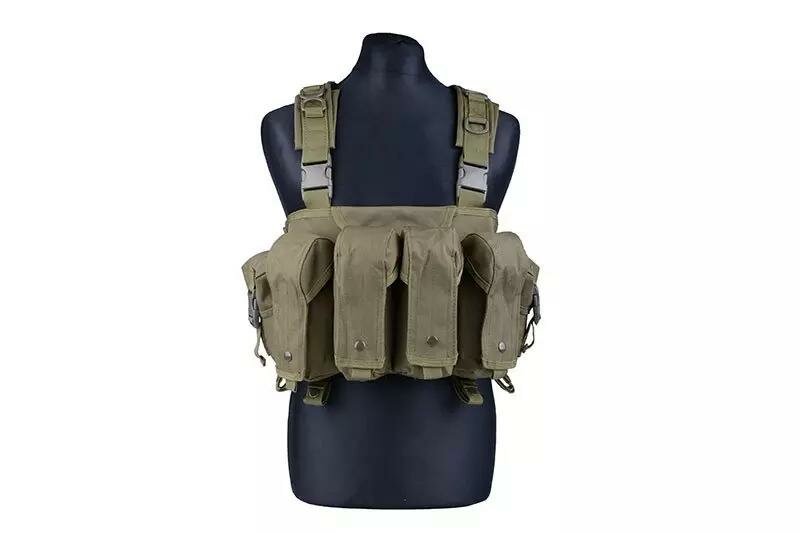 Commando Chest Tactical Vest &ndash; Olive Drab