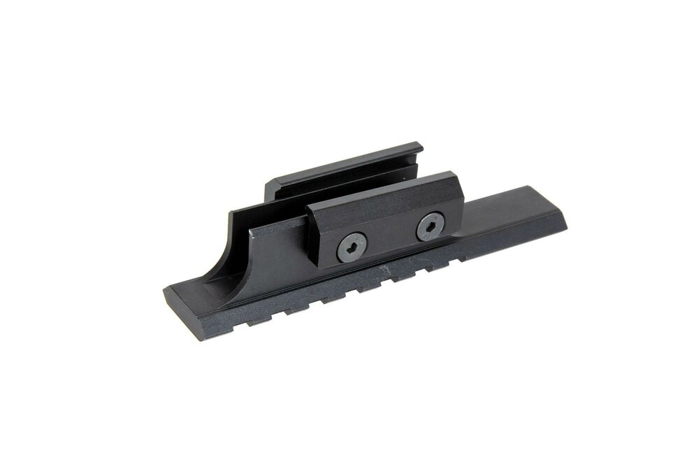 B-18U top mounting rail for AKS-74U replicas Black