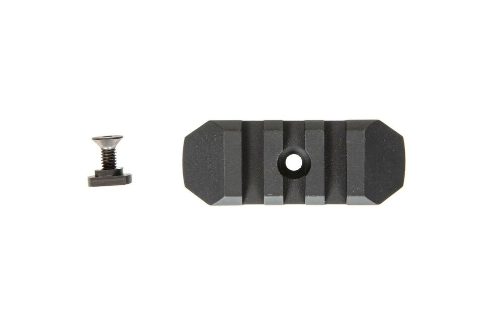 JJ AIRSOFT RIS 3-Slot for M-LOK Rail - Black