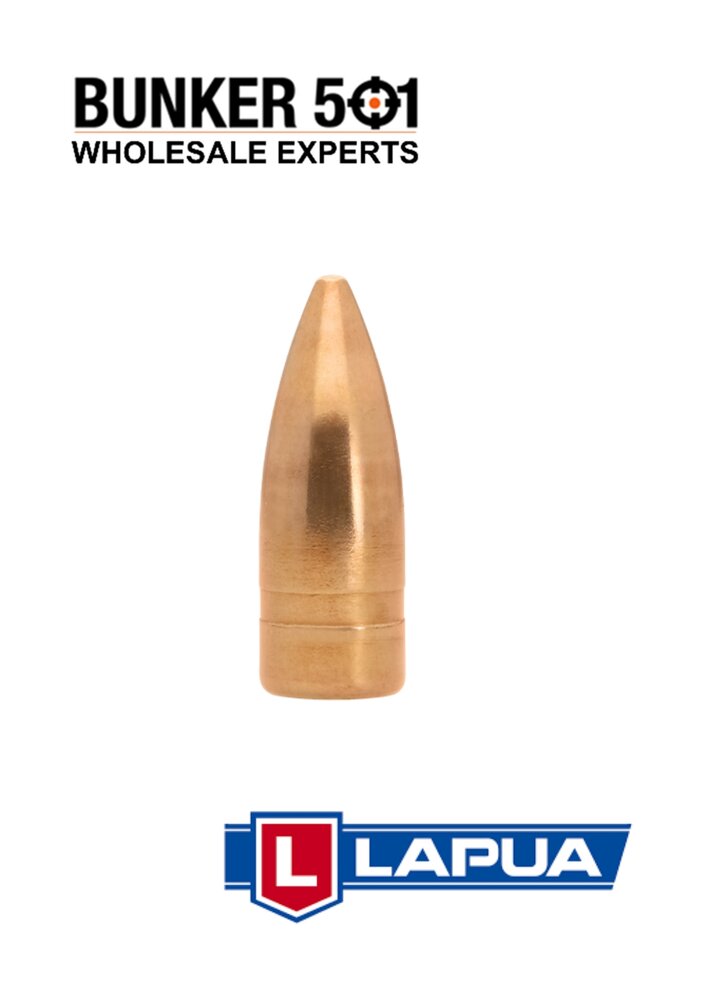 LAPUA FMJ .30 (.308) 123gr Spitzer S374 Bullets &ndash; Box 100