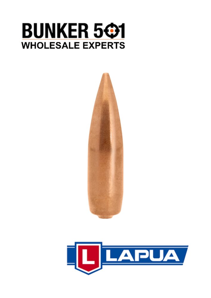 LAPUA FMJBT .30 (.308) 170gr Boat Tail Lock Base B476 Bullets &ndash; Box 100