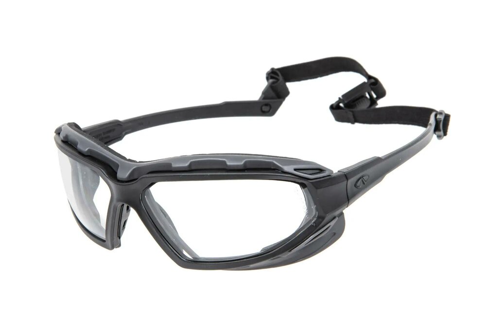PYRAMEX  Highlander Clear Plus Grey Glasses