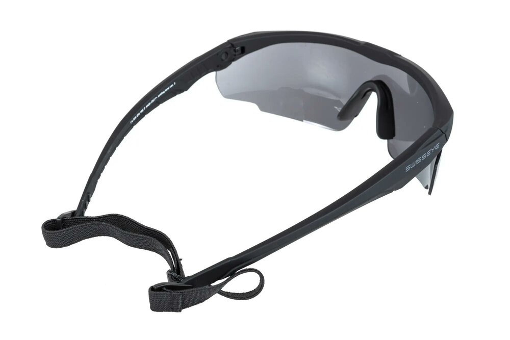 SWISS EYE BLACKHAWK Safety Glasses Black