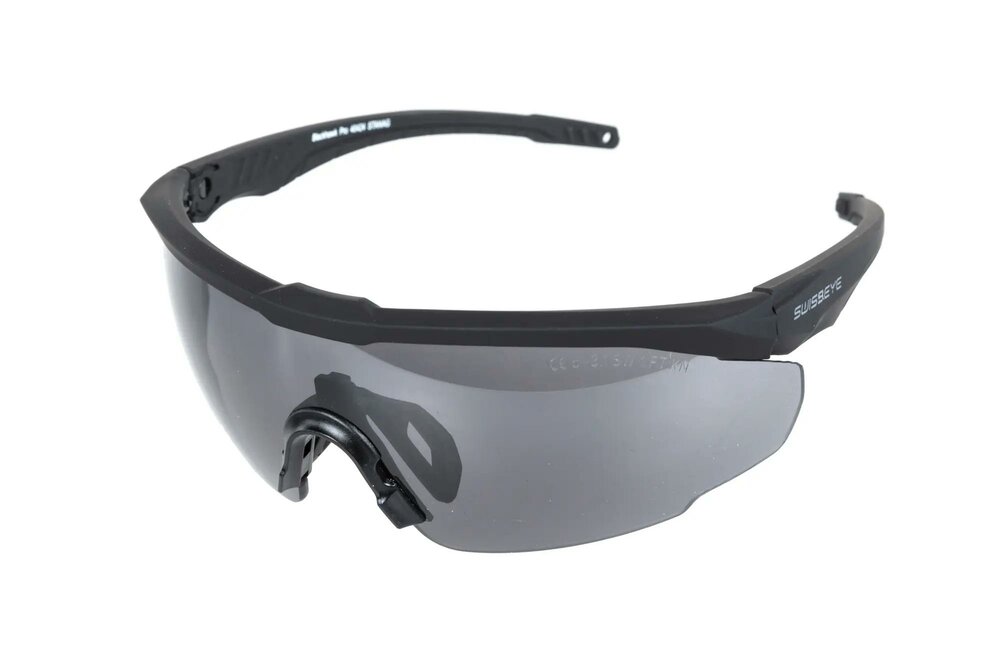 SWISS EYE BLACKHAWK Pro Safety Glasses Zwart