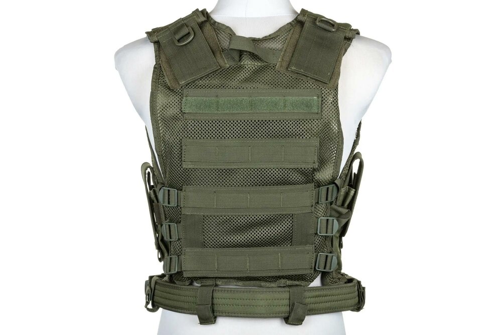 CYBERGUN Swiss Arms Tactical BT-4 Olive Vest