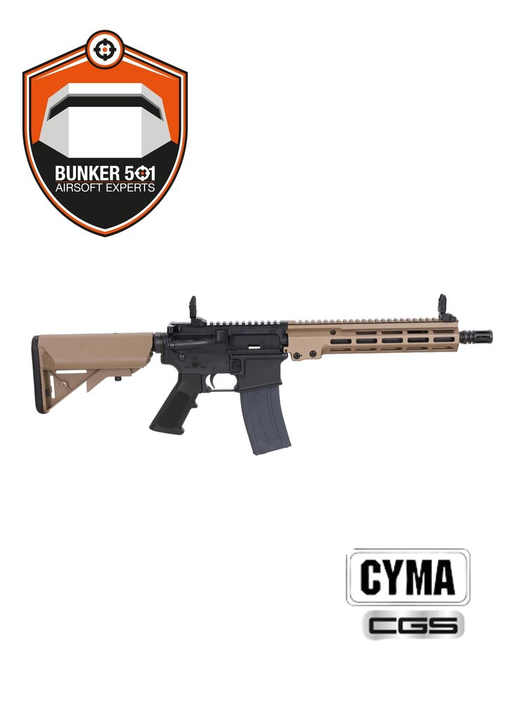 CYMA MK16 CGS GBBR 11.5" - Half-Tan