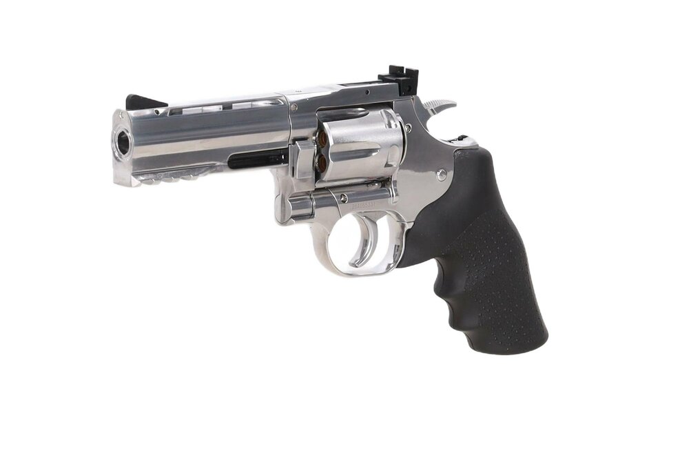 ASG DAN WESSON 715 4" CO2 revolver Zilver