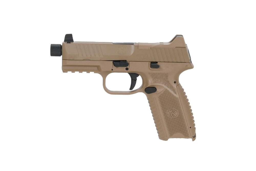 FN Herstal x Cybergun FN 509 GBB Pistol (Optics/Suppressor Ready) &ndash; Flat Dark Earth