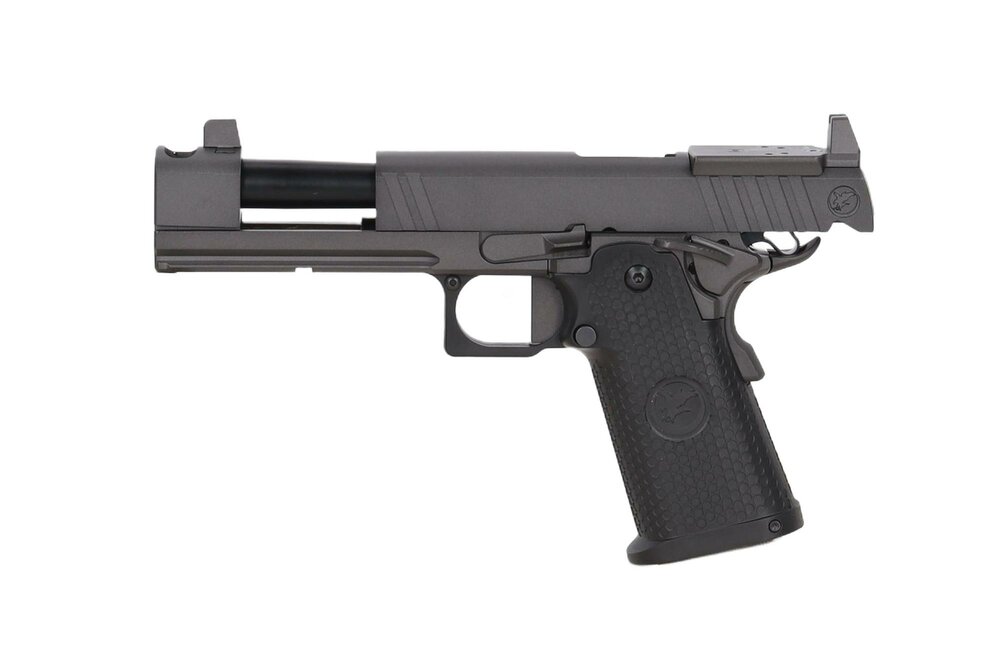 RWA Nighthawk Custom TRS Comp GBB Pistol (Optics Ready/Suppressor Ready) &ndash; Black