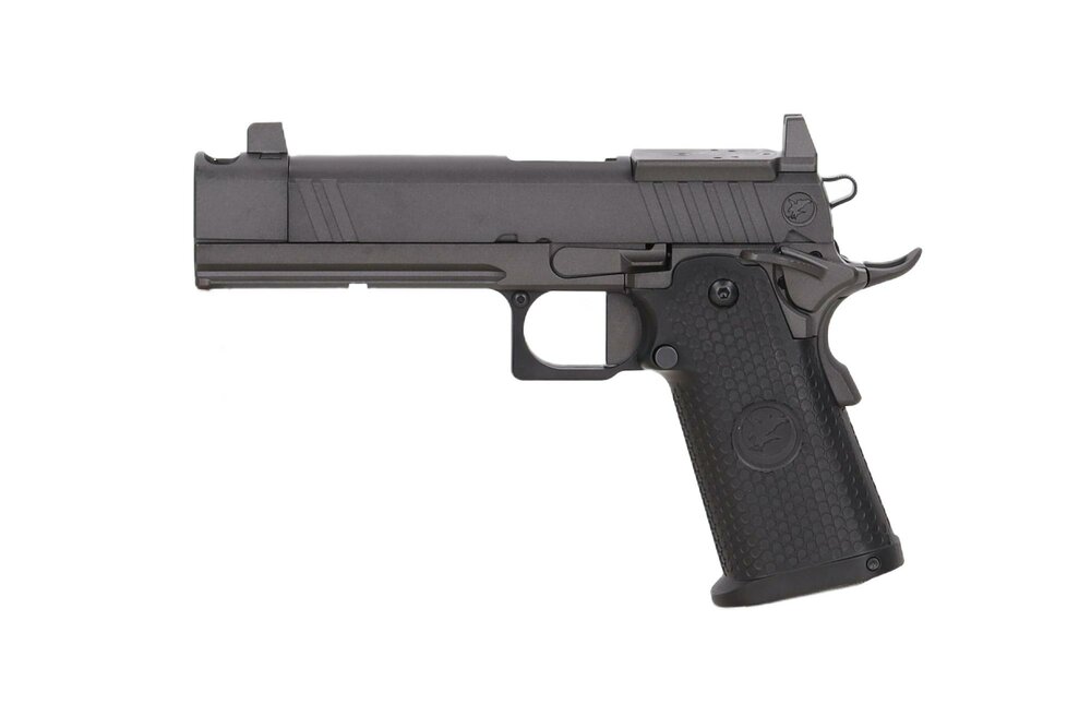 RWA Nighthawk Custom TRS Comp GBB Pistol (Optics Ready/Suppressor Ready) &ndash; Black