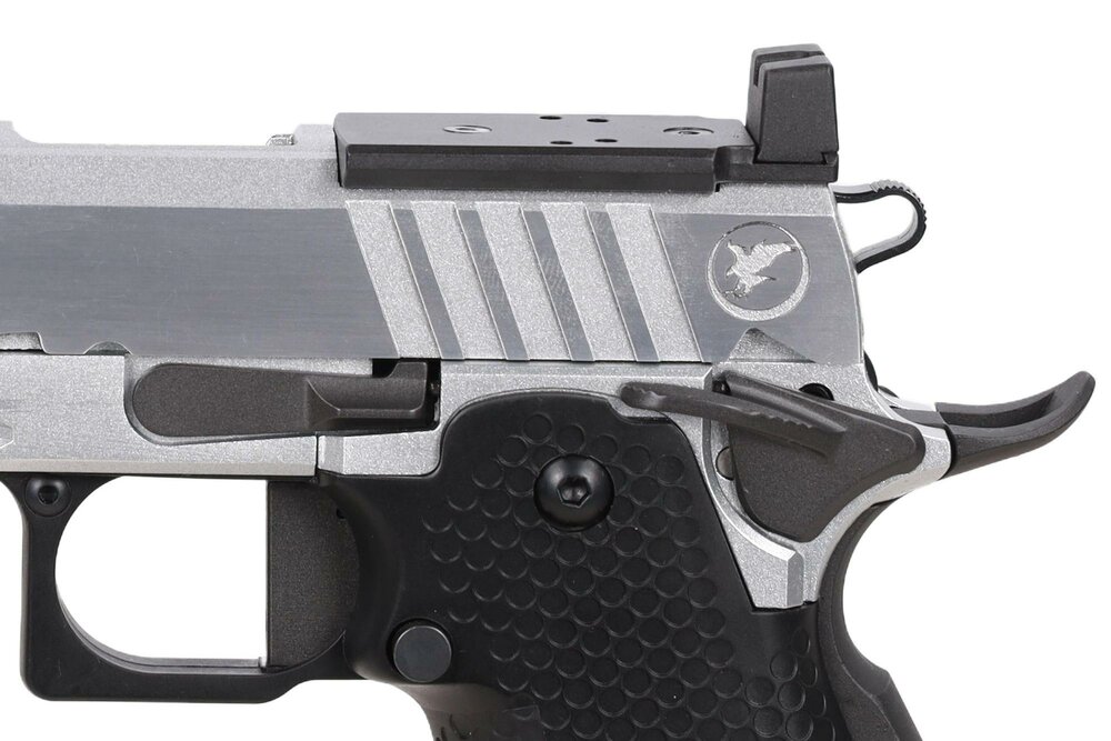 RWA Nighthawk Custom BDS9 GBB Pistol (Optics Ready) &ndash; Silver