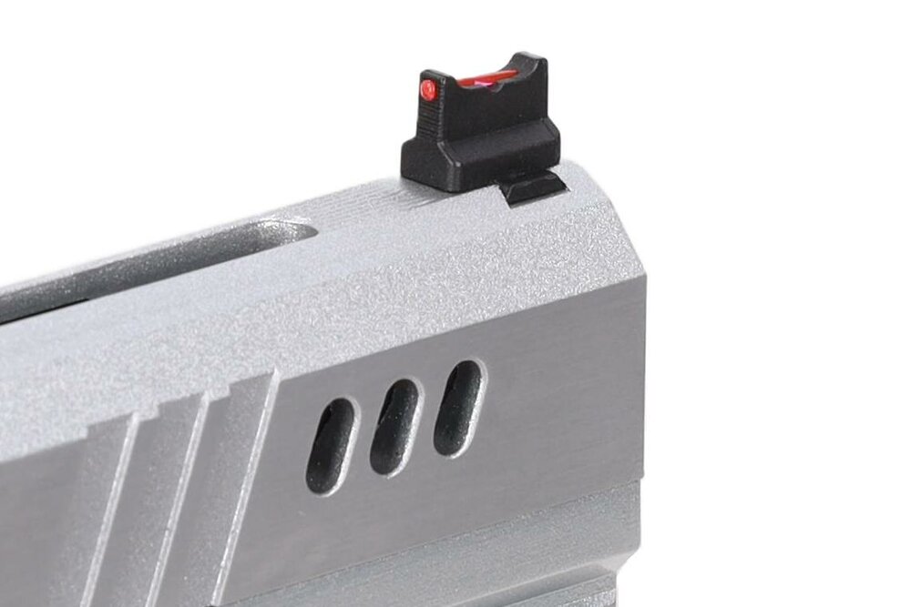 RWA Nighthawk Custom BDS9 GBB Pistol (Optics Ready) &ndash; Silver