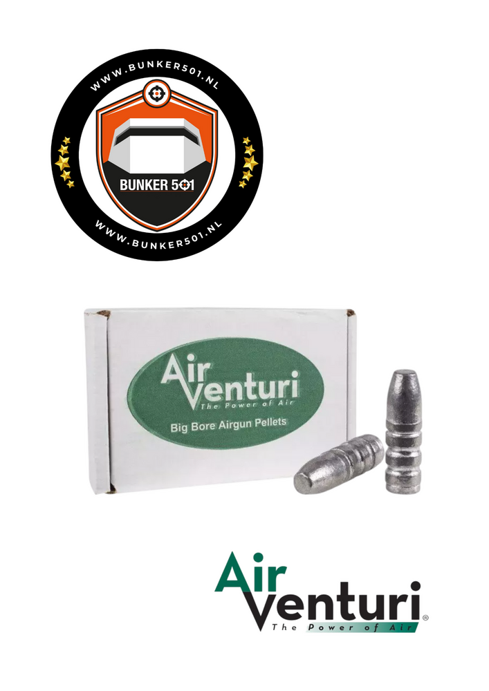 AIR VENTURI (6,35mm) .257 Slug/FP 105 Grain Pellets &ndash; 100 Pieces