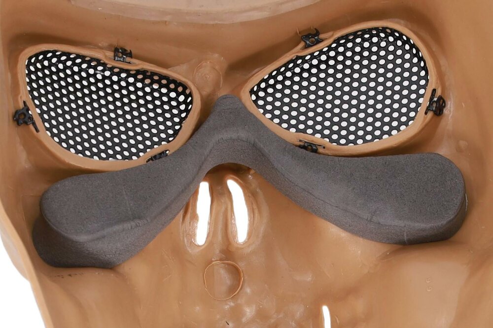 SPECNA ARMS  Skull-style mask &ndash; Tan