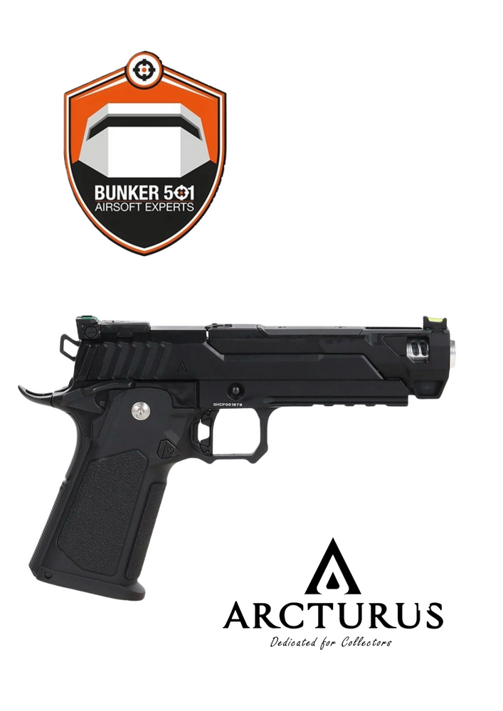 ARCTURUS Osprey 5" Split Slide Hi-Capa GBB DG&trade; Duty Grade Edition w/ Optics Ready Slide	
