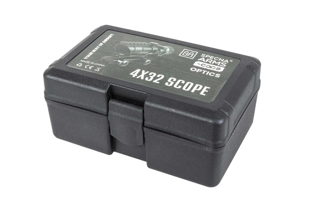 SPECNA ARMS CORE RedFiber 4&times;32 V2 Riflescope Black