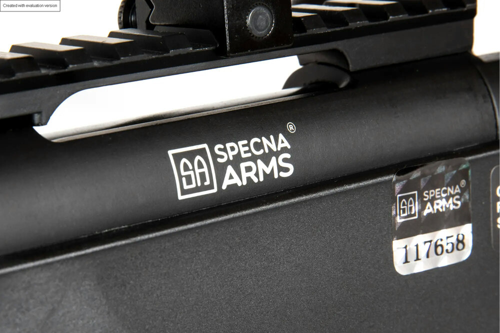 SPECNA ARMS SA-S02 CORE High Velocity  with Scope and Bipod - Black