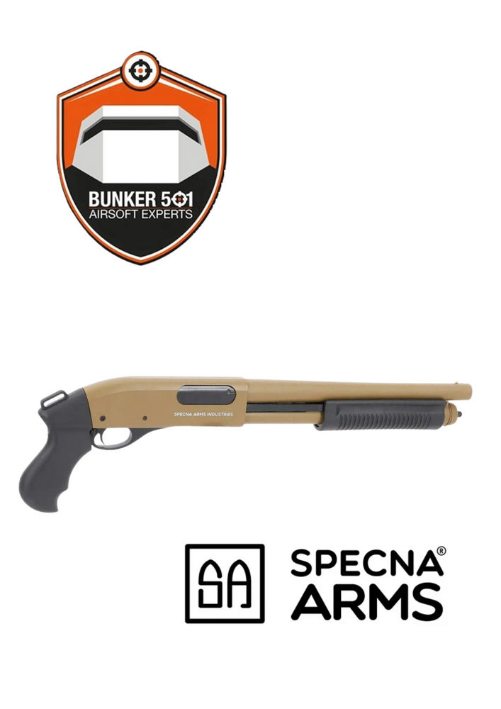 SPECNA ARMS SA‑VGS18 VAPOR Gas Shotgun Half‑Tan